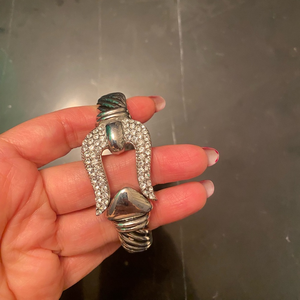 bangel with CZ diamonds